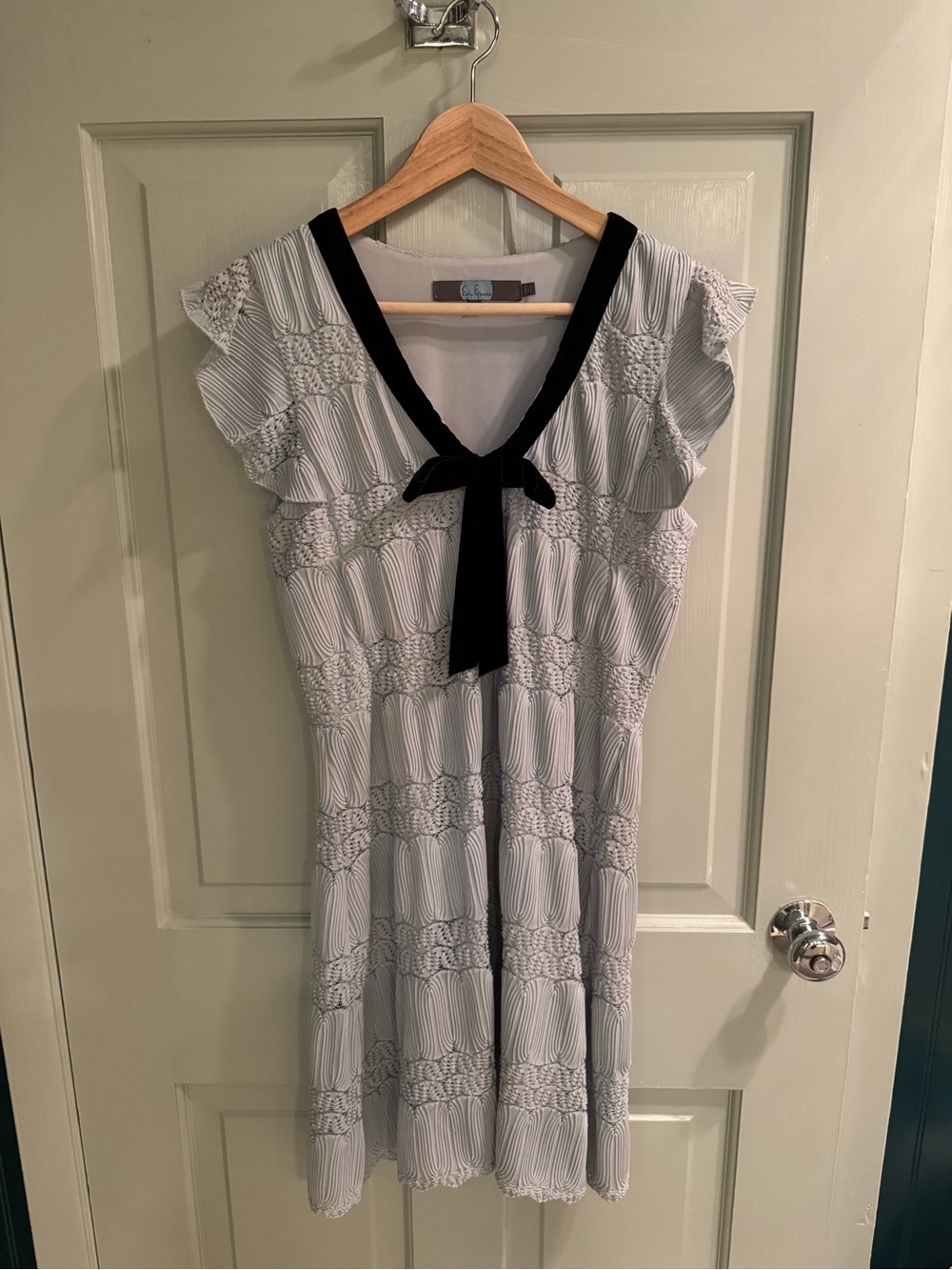 Eva Franco Cata Swing Dress | Anthropologie | Light Blue | Size S